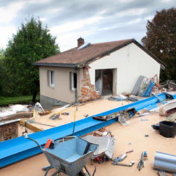 Extension de maison avec véranda-salle à manger Berck